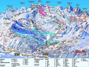 saas-fee piste map