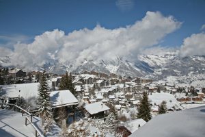 snowy nendaz in the 4 vallees