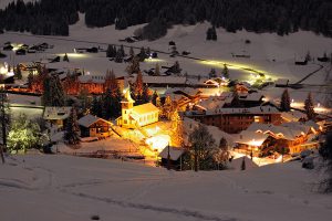 diablerets nightlife village views