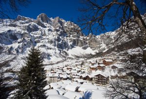 village view of leukerbad